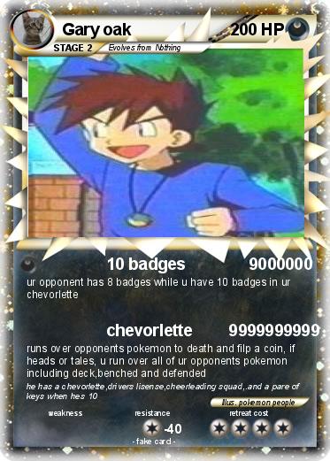 Pokemon Gary oak