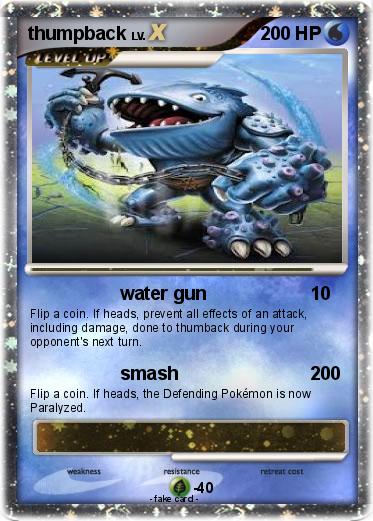 Pokemon thumpback