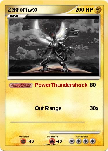 Pokemon Zekrom