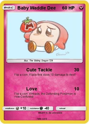 Pokemon Baby Waddle Dee