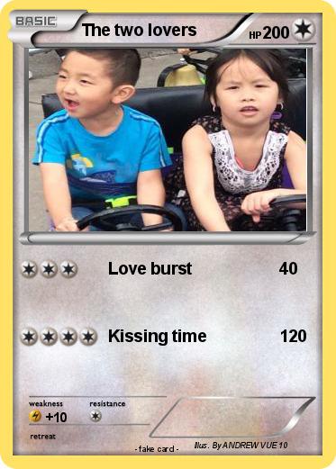 Pokemon The two lovers
