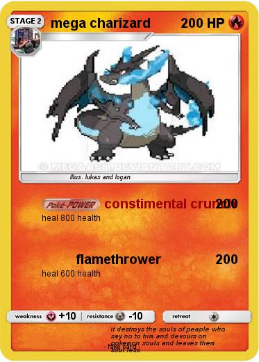 Pokemon mega charizard