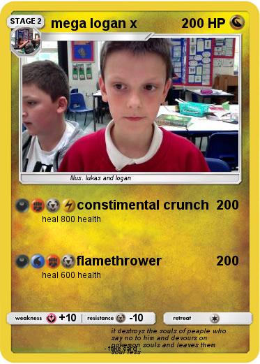 Pokemon mega logan x