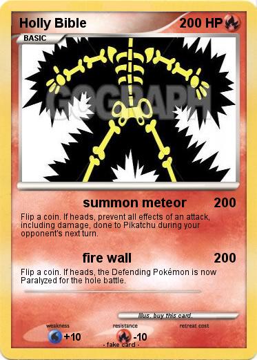 Pokemon Holly Bible