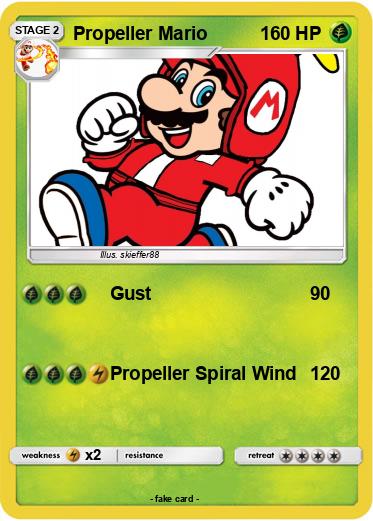 Pokemon Propeller Mario