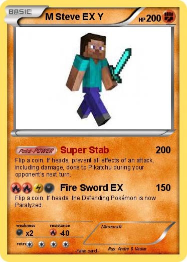 Pokemon M Steve EX Y