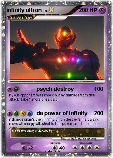 Pokemon infinity ultron