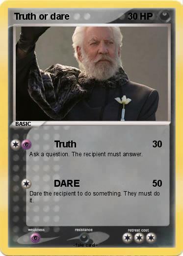 Pokemon Truth or dare