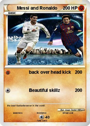 Pokemon Messi and Ronaldo