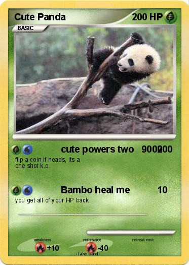 Pokemon Cute Panda