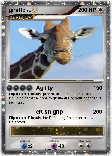 Pokemon giraffe