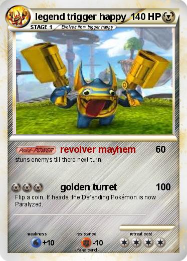 Pokemon legend trigger happy