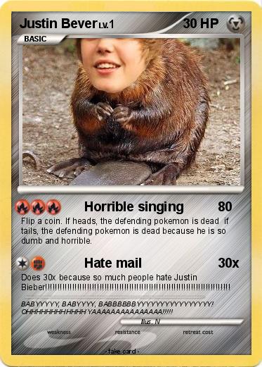 Pokemon Justin Bever