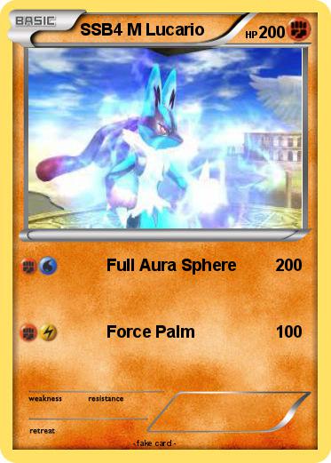 Pokemon SSB4 M Lucario