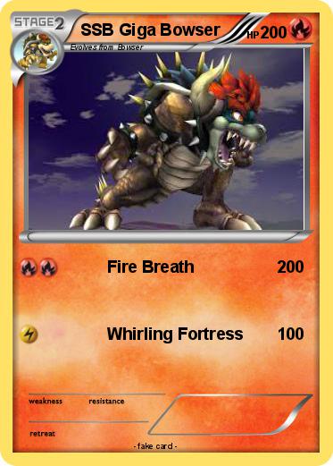 Pokemon SSB Giga Bowser