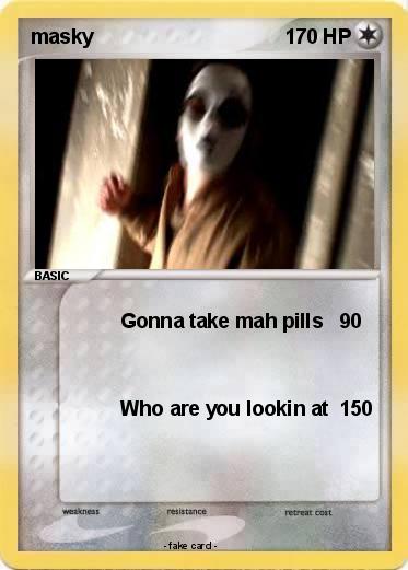 Pokemon masky