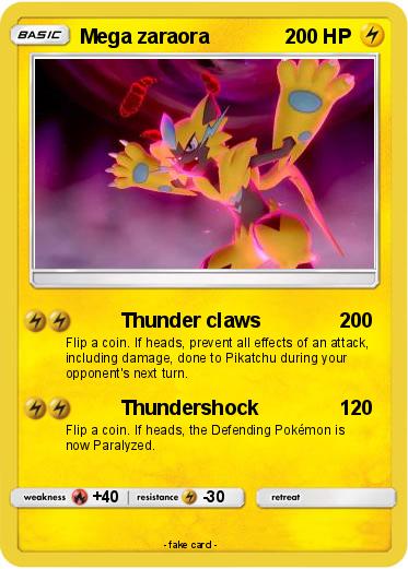 Pokemon Mega zaraora
