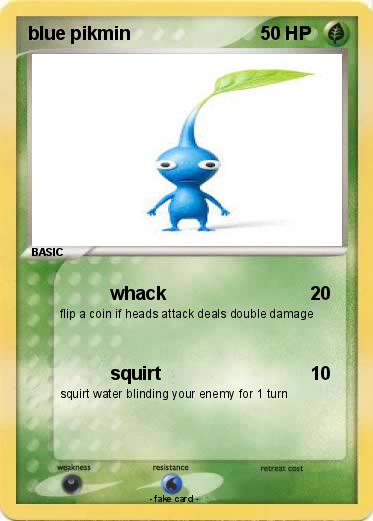 Pokemon blue pikmin