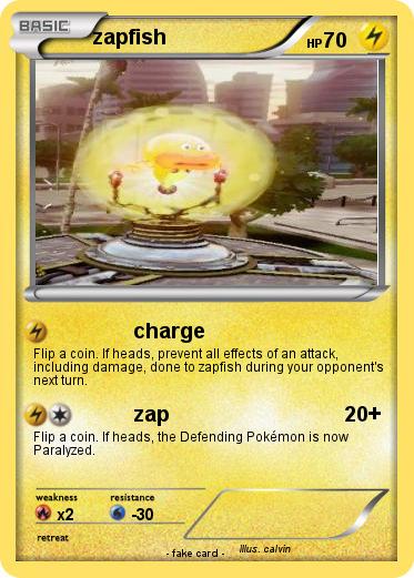 Pokemon zapfish