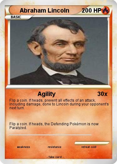 Pokemon Abraham Lincoln