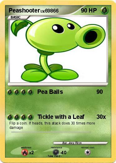 Pokemon Peashooter