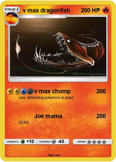 Pokemon v max dragonfish