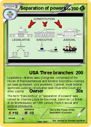 Pokemon Separation of powers