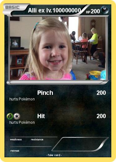 Pokemon Alli ex lv.100000000