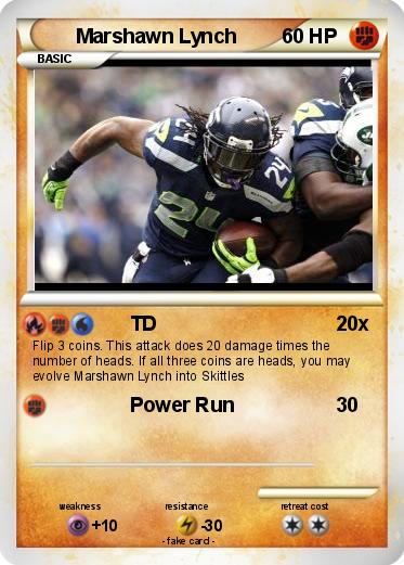 Pokemon Marshawn Lynch