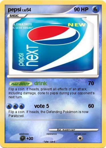 Pokemon pepsi