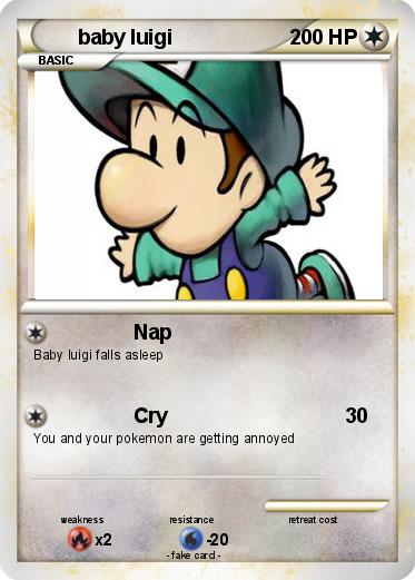 Pokemon baby luigi