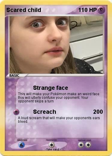 Pokemon Scared child