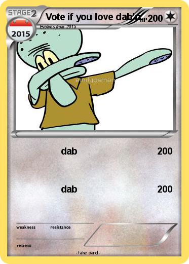 Pokemon Vote if you love dab'n