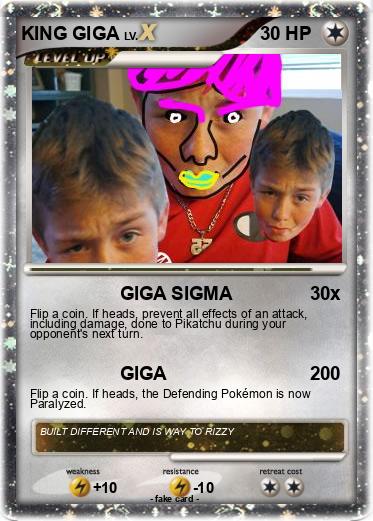 Pokemon KING GIGA