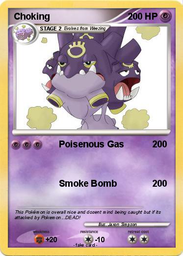 Pokemon Choking
