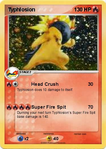 Pokemon Typhlosion