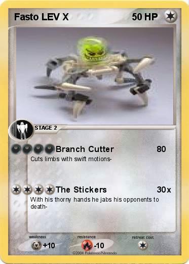 Pokemon Fasto LEV X