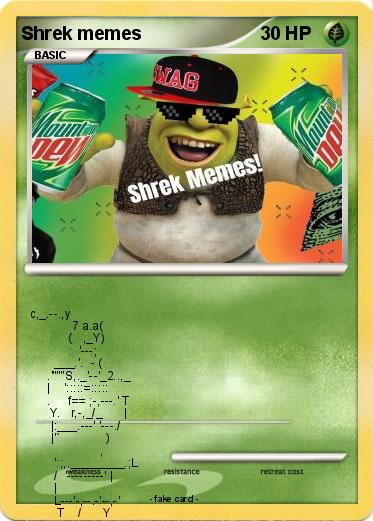 Pokemon Shrek memes