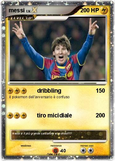 Pokemon messi