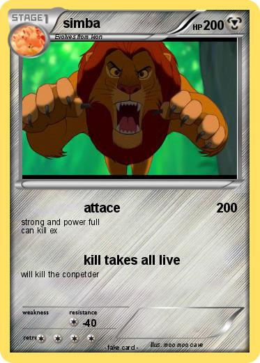 Pokemon simba