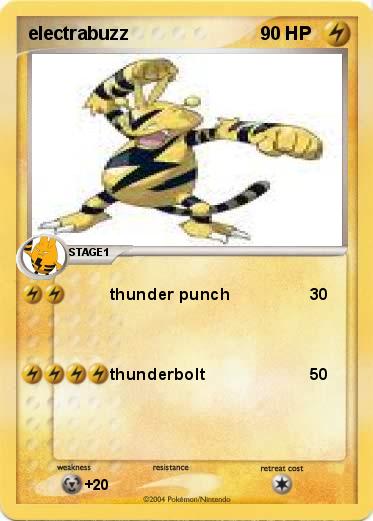 Pokemon electrabuzz
