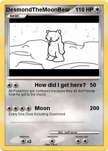 Pokemon DesmondTheMoonBear