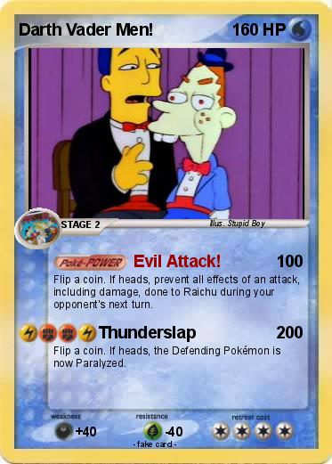 Pokemon Darth Vader Men!