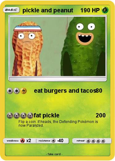 Pokemon pickle and peanut