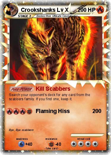 Pokemon Crookshanks Lv X