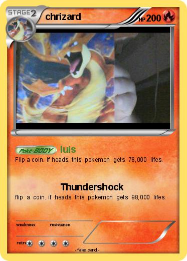 Pokemon chrizard