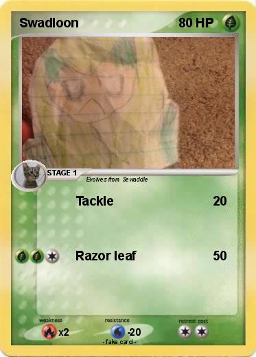 Pokemon Swadloon