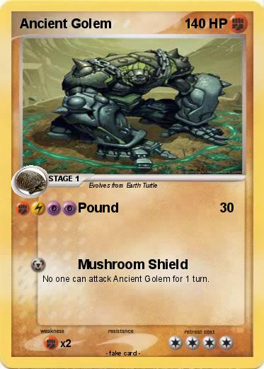 Pokemon Ancient Golem