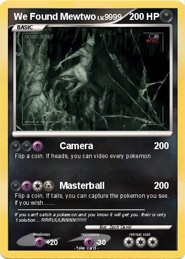 Pokemon We Found Mewtwo