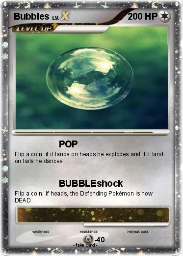 Pokemon Bubbles